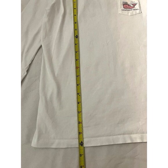 Vineyard Vines Youth Size 16 Happy New Year Long Sleeve T-Shirt Pink Whale - Picture 9 of 11